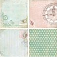 thumbnail image 2 of KARDLURY Scrapbook Paper, 48 Sheets Vintage Craft Paper Pad, 6'' x 6'' Single Side Printing Junk Journal Background Paper for Card Making Art Album Decoupage Collage Supplies, 2 of 4