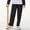 Black, variant on Kids Boys Formal Pants For Party - Elastic Waist Solid Color Formal Trousers for Formal Occasion Comfortable Everyday Wear For Kids Ages 3-16 Year 7-9 Years