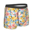 thumbnail image 3 of Bingfone Watercolor Wildflowers Men'S Underwear - Casual Stretch Boxer Briefs-Small, 3 of 9