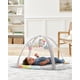 thumbnail image 2 of Skip Hop Tummy Time Mat, 3-in-1 Activity Baby Play Gym, Age 0+, Silver Lining Cloud, Grey, 2 of 5