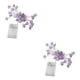 thumbnail image 2 of Inteprter Guirnalda de luces LED de bajo consumo, lámparas decorativas de piedra Natural para dormitorios, decoración para sala de estar, Púrpura 2piezas, 2 of 6