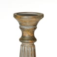 thumbnail image 4 of Traditional Gray Wash Eco-friendly Handmade Mango Wood Set Of Seven 15",12",9",6",9",12" & 15" Pillar Candle Holder for use, Living Room, Dinning Room, Study Room, Restaurants, Place Of Worship, etc, 4 of 4