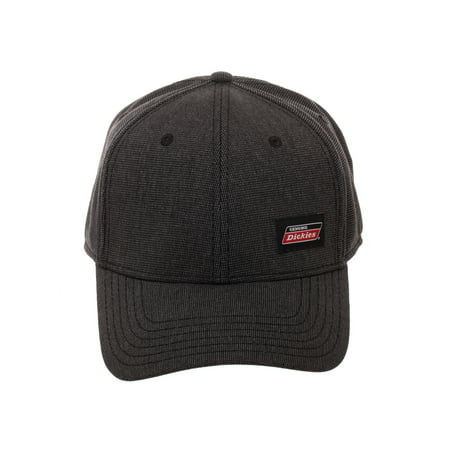 Dickies - Genuine Dickies Woven Charcoal Stretch Fit Hat with Contrast ...