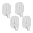 thumbnail image 2 of Adhesive Wall Hooks, No Drill Heavy Duty Sticky Hooks With Strong Hold, Damage Free Installation And Anti Slip Design, Space Saving Wall Organizer For Bathroom Kitchen Entryway Bedroom Closet, 2 of 6