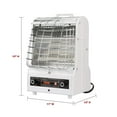 thumbnail image 2 of TPI Corporation 198TMC 1500 Watt Electric Fan Forced Air Heating Portable Heater, 2 of 8