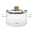 thumbnail image 3 of HBFAGFB Household Binaural High Borosilicate Glass Soup Pot, Transparent High Temperature Resistant, 3 of 6