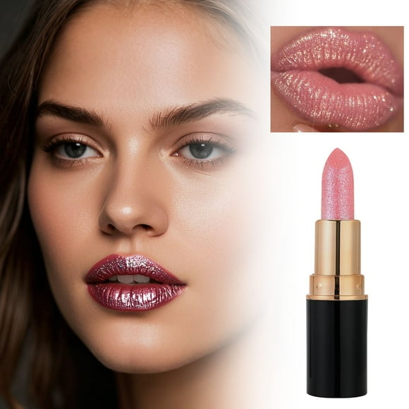 Bagmrteho Glitter Stay on Lipstick Lipstick Gloss Heart Lipstick Lip Kits Not Lip Tint Lip Stain Q Tip Kissing Roll on Lip Gloss Long Lasting Lip Gloss Pack Lip Gloss Peel And Reveal Lip Stain