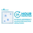thumbnail image 4 of Paw Inspired Heavy Duty Duty 24hr Protection Dog Pads Dog Pee Pads XXL Extra Large with Adhesive Tabs | Extra Thick, Super Absorbent Pee Pads for Puppy Potty Training, Incontinence (X-Large, 40 Count), 4 of 9