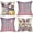 Purple, variant on Happy Easter Bunny Gnome Decorative Throw Pillow Covers 18 x 18 Set of 4, Hello Peeps Eggs Rabbit Cushion Case Decor, Pink Spring Home Decoration for Sofa Couch