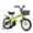 Green-16 inch#2, variant on Ambifirner 18” City Bike with Training Wheels Steel Frame Adjustable V-Brake​​