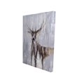 thumbnail image 1 of Winter abstract deer - 24"x36" canvas - Print on demand, 1 of 5