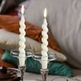 thumbnail image 4 of XINAOBAOLUO 7.5 inch Unscented Candles White Taper Candles Dripless Candle Sticks Smokeless Candles Pack of 2, 4 of 8