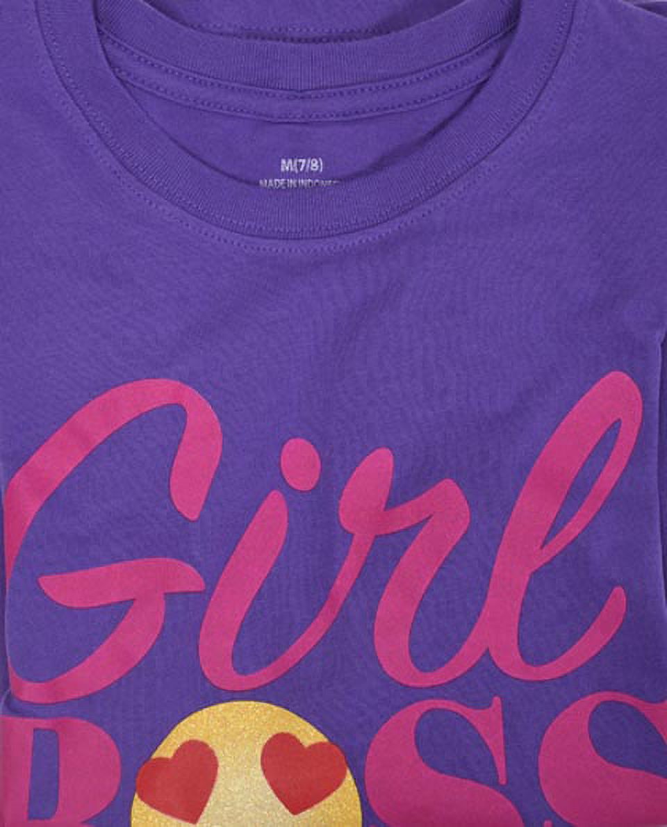 Girls' "Girl Boss" Graphic T-Shirt