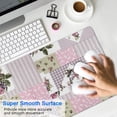 thumbnail image 4 of Long Mouse Pads for Desk,Pioneer Flower Floral Print Pattern Desk Mats on Top Of Desks, Desk Mouse Pad Extra Large with 3mm Non-Slip Base and Stitched Edge for Gaming,Office,Work,Home 31.5"x11.8", 4 of 6