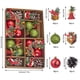 thumbnail image 3 of Fiudx Adornos Navideños, Juego de Decoración y Diseño Festivo, Colección de Bolas de Plástico Resistentes, Decoración Versátil para El Hogar, Ideal para Guirnaldas de Árbol, Regalo Familiar, Empaque, 3 of 7