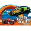 Hot Wheels Wild Racer Postcard Invitations, Party Favor