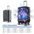 thumbnail image 5 of Picia Book Glowing Mushrooms Luggage Protector Cover Thicken Suitcase Protector Cover Fit 18-32 Inch Luggage-Small, 5 of 9