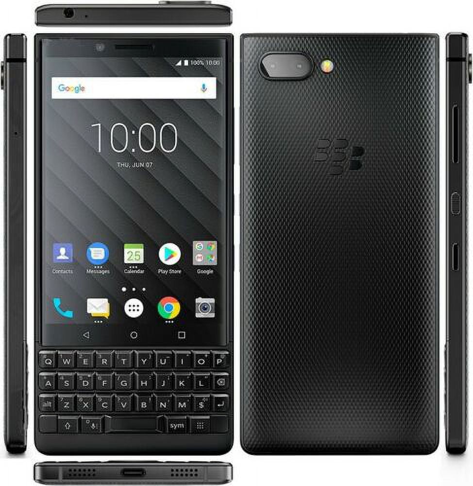 BlackBerry Key2 64GB BBF100-6 Black Mobile Phone, GSM