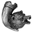 thumbnail image 4 of Sierra Lifestyles SL-681266 Right Bear With Claw Cabinet Knob, Pewter, 4 of 7