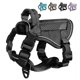 thumbnail image 1 of Tactical Dog Harness Small No Pull Reflective Pet Puppy Vest French Bulldog Pug, 1 of 5