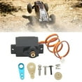 thumbnail image 4 of RC Digital Servo, Replacement Waterproof Metal Gear Servo Durable Black  for 1/28 RC Car, 4 of 8