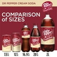 thumbnail image 2 of Dr Pepper & Cream Soda Pop, 12 fl oz, 24 Pack Cans, 2 of 10