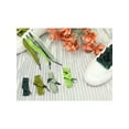 thumbnail image 4 of INSPIRE CHIC Satin Ribbon Shoelaces Double Layered Flat Snow Yarn Shoe Laces 1 Pair Black-Dark Green 180cm/70.87", 4 of 4