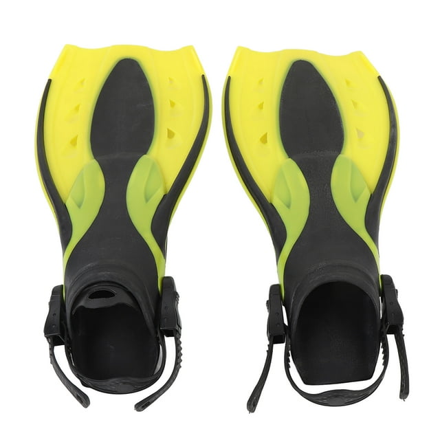 Swim Training Fins,Swimming Flippers Rubber Swim Training Fins for Teenagers Adults