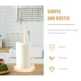 thumbnail image 2 of Monyance Table Tissue Holder Kitchen Paper Towel Stand Home Paper Towel Holder Wooden Roll Paper Holder for Kitchen(11.02X5.51X5.51Inches), 2 of 11