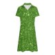 thumbnail image 5 of Vestido Corto de Manga Larga para Mujeres Brillante Impresión Cuello en V Suelto Cómodo, Vestido de Moda de Malla para Fiesta Y Ocasional, 5 of 7