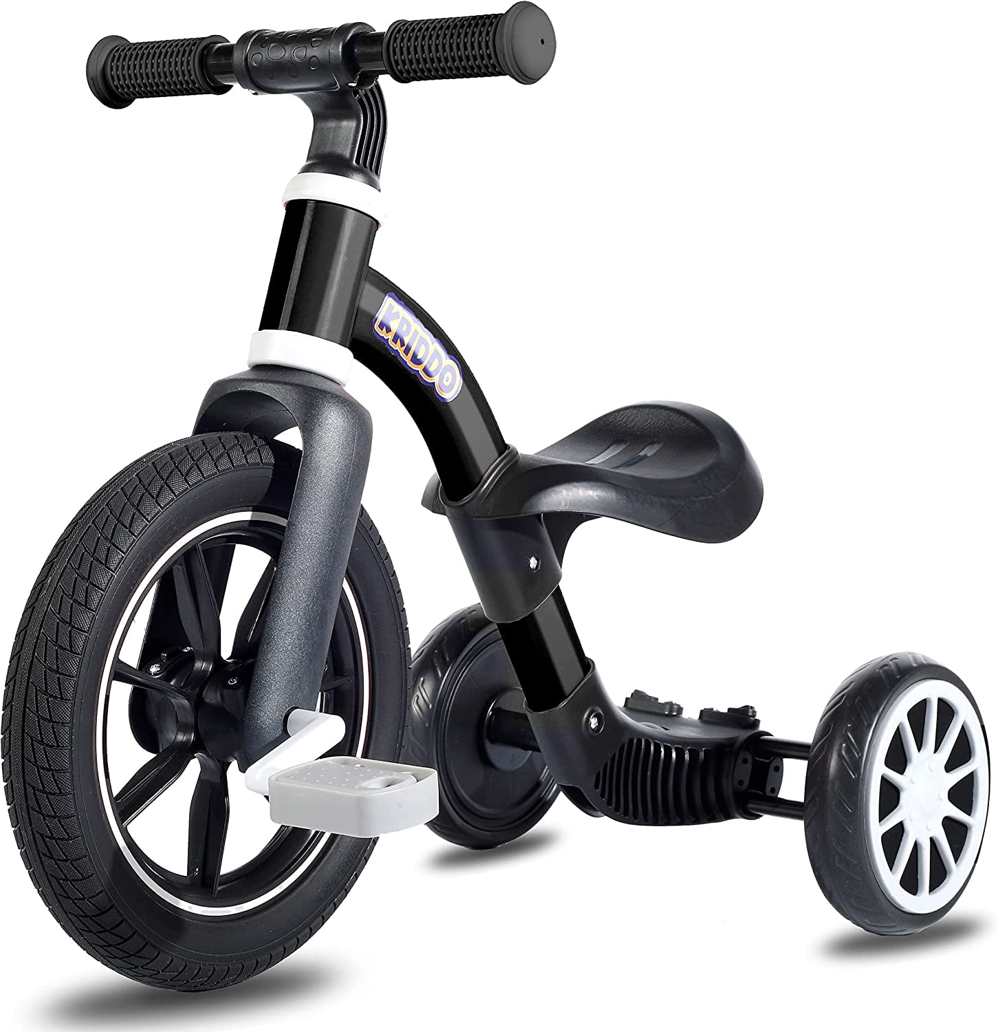 KRIDDO 3in1 Kids Tricycles for 23 Year Old, Toddler Balance Bike