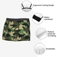 thumbnail image 5 of Wukai Camouflage Dinosaur Print Men’s Underwear Breathable Boxer Briefs,&nbsp;Moisture Wicking & Breathable-Large, 5 of 7