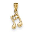 thumbnail image 1 of Pendentif Note de Musique en Or Jaune 14K Poli, 1 of 2