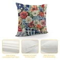thumbnail image 4 of PHYHOO Decorations Pillow Covers Flag Floral Jar Freedom Buffalo Plaid Throw Pillow Covers Patriotic Pillows Decor Cushion Case, 4 of 5