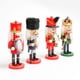thumbnail image 4 of 4x Figuras de Cascanueces Muñeca de Madera Coleccionable Estantería Decorativa para El Hogar Zulema figura del soldado cascanueces, 4 of 8