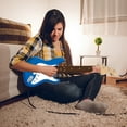 thumbnail image 4 of JUNWELL Clearance 16 Inch Guitar Toy For Kids 4 Strings Electric Guitar Musical Instruments For Children Multifunctional Portable Electronic Instrument Best Gift, 4 of 6