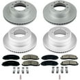thumbnail image 2 of PowerStop Front and Rear Geomet Coated Brake Rotor and Pad Kit Fits: FORD Select Models CRK8027, 2 of 5