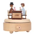 thumbnail image 2 of Caja de música, Caja de música de madera Caja de música Caja de música de regalo Caja de música mecánica Rendimiento de primer nivel, 2 of 8