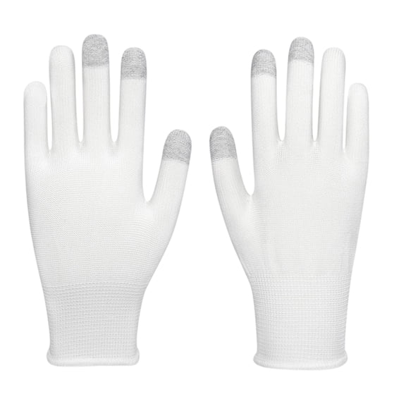 Ergonomic Breathable Sensitive Touch Display Gaming Gloves For Smartphones Lightweight Nylon All Hand Size 2pcs