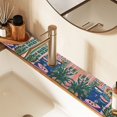 thumbnail image 2 of Yayeee Faucet Mat for Kitchen Sink 30" Diatomite Long Splash Guard Pad, Green Window, 2 Pack, 2 of 7