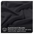 thumbnail image 3 of Drevy Sandwashed Bedding Duvet Cover King/Cal King Size - Premium 1800 Collection Duvet Set - Cooling Duvet Cover - Super Soft Duvet Covers (King/Cal King, Sandwashed Black), 3 of 8