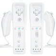 thumbnail image 1 of Controlador Wii TechKen Pack de 2 con Motion Plus y Nunchuk, 1 of 7