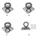 thumbnail image 3 of Soidarity Placa de ojo colgante para techo de barco, colgador de acero inoxidable, soporte de suspensión, gancho, accesorios de mantenimiento, columpio Type3 NO3 Soidarity OD022436-01, 3 of 6