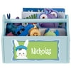 Personalized Boy Bunny Toy Caddy