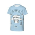 thumbnail image 4 of Boys Girls Cinnamoroll Shirt Graphic T-Shirt Crewneck Short Sleeve 3d Colorful Tops Tees, 4 of 7