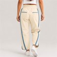 thumbnail image 2 of Carlikeit Women's Wide Leg Track Pants 2026 Lightweight Baggy Y2K Pants with Contrast Stripes Drawstring Elastic Waist Casual Parachute Trousers, 2 of 7