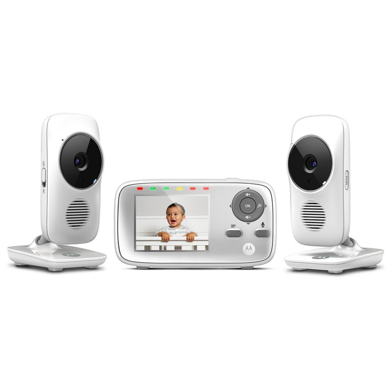 Motorola MB483-2, Video Baby Monitor, 2 Cameras - Walmart.com