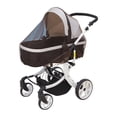 thumbnail image 1 of YOPTOP Baby Stroller Pram Mosquito Insect Shield Net Safe  Protection Mesh Stroller Accessories Mosquito Net 150cm,Brown, 1 of 5