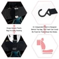 thumbnail image 3 of Gemini Constellation Foldable Car Trash Bin with Lid and Leak-Proof Mini Trash Can - Hanging Storage Bag for Car Garbage Can, 3 of 6