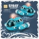 thumbnail image 4 of RC Spray Gasboat Durable 2.4GHz Juguete Piscina Impermeable para Y Niñas, 4 of 9
